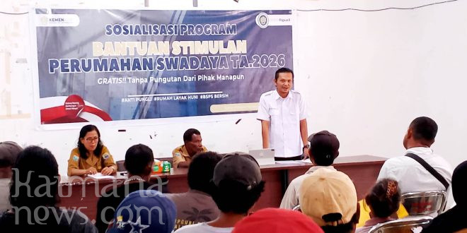 Kabupaten Kaimana Dapat Bantuan 200 Unit Rumah Swadaya Senilai 25 Juta