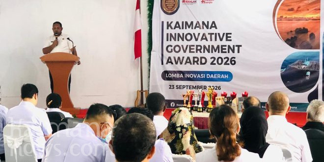 Buka Lomba Kaimana Innovative Goverment Award 2026, Dedy Ombaier: Ini Ruang Pembuktian Bagi Perangkat Daerah