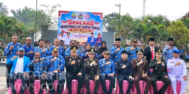 Pimpin Upacara Sumpah Pemuda, Dandim Ajak Pemuda Kaimana Berperan Aktif Bangun Kaimana