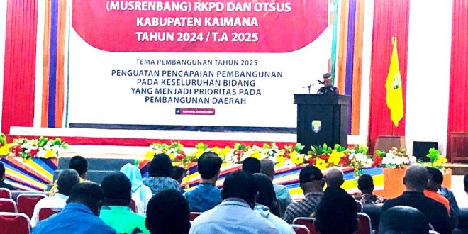 Pemkab Kaimana Gelar Musrenbang RKPD dan Otsus Tahun 2025