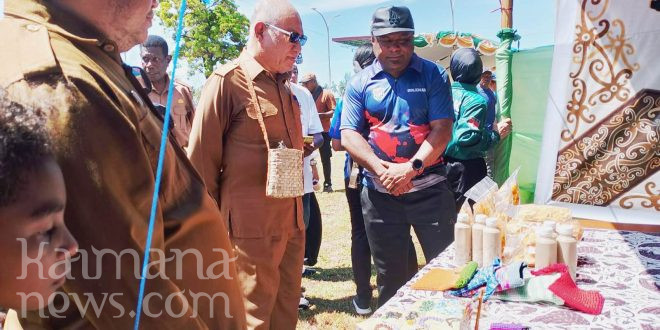 Lapas Kaimana Go Public, Hasil Karya Warga Binaan Tampil di Gebyar UMKM HUT 23 Kaimana