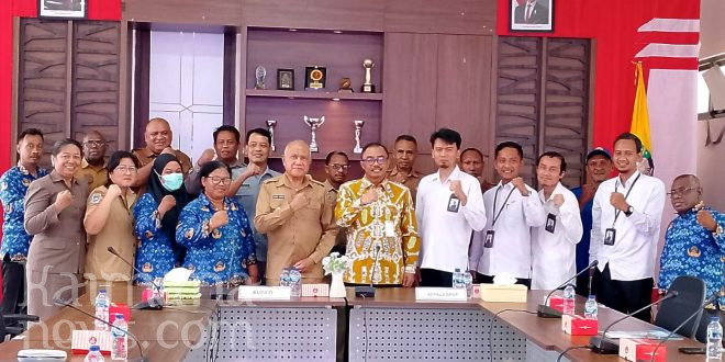 Pemkab Kaimana dan BPKP Papua Barat Teken MoU Tata Kelola Pemerintahan