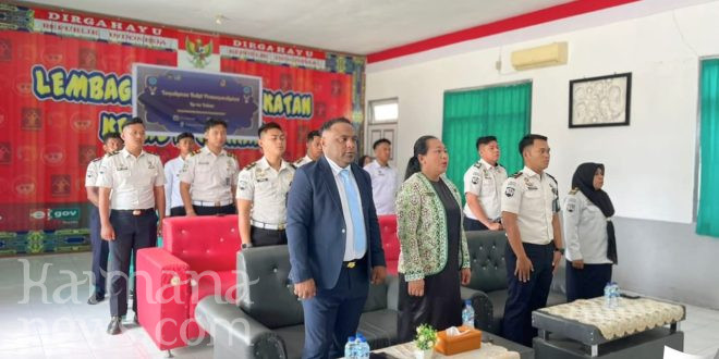 Lapas Kaimana Gelar Tasyakuran Rayakan Hari Bakti Pemasyarakatan ke-62