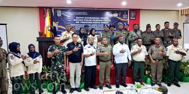 Satpol PP se-Papua Barat Gelar Rakornis di Kaimana, Wabup: Junjung Tinggi Praja Wibawa