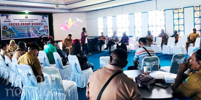 Peserta FGD Soroti Pengembangan Pariwisata Kaimana yang ‘KJ’ dan Berharap Segera Dibenahi 