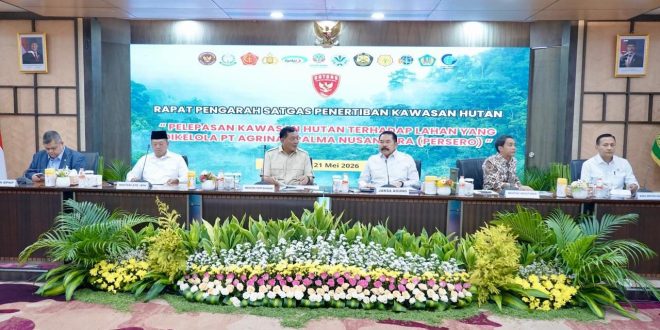 Jadi Bagian dari Satgas PKH, Kementerian ATR/BPN Kawal Kepastian Hukum dan Tata Kelola Kawasan Hutan