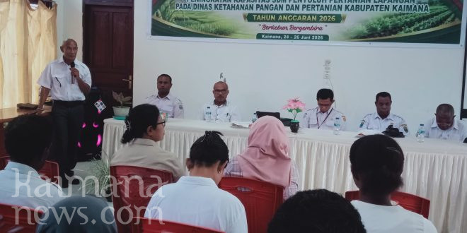 DKPP Kaimana Gelar Pelatihan Peningkatan Kapasitas SDM PPL