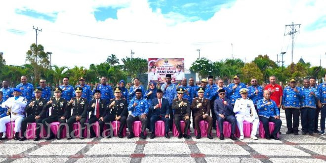 Pemkab Kaimana Gelar Upacara Peringatan Hari Lahir Pancasila