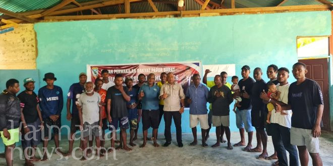 Kunjungi Dua Distrik di Kaimana, Anggota DPRPB Rudi Sirua Temukan Sejumlah Persoalan