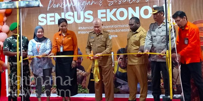 Bupati Kaimana Ajak Semua Stakeholder Dukung Pelaksanaan Sensus Ekonomi 2026