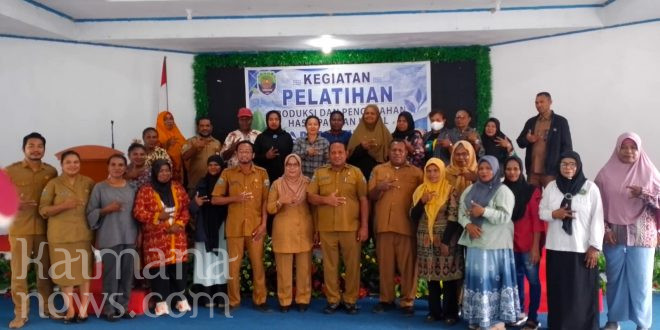 Dinas Perindagkop Kaimana Gelar Pelatihan Pengolahan Buah Sukun