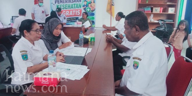 Dinkes Kaimana Gandeng Petugas Puskesmas Lakukan CKG di Sejumlah OPD