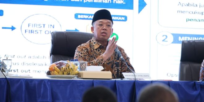 Menteri Nusron: Masuki Periode Transformasi, Tempatkan Rakyat sebagai Raja yang Harus Dilayani