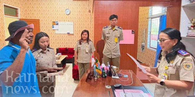 Kantor Pertanahan Kaimana Gelar Proses Penggantian Sertipikat Hilang  