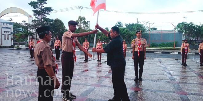 Pemkab Kaimana Lepas Kontingen Pramuka Menuju Jambore Nasional XII Cibubur