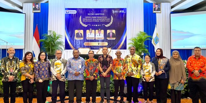 Kantah Kaimana Hadiri Entry Meeting Penilaian Opini Ombudsman Tahun 2026 di Manokwari