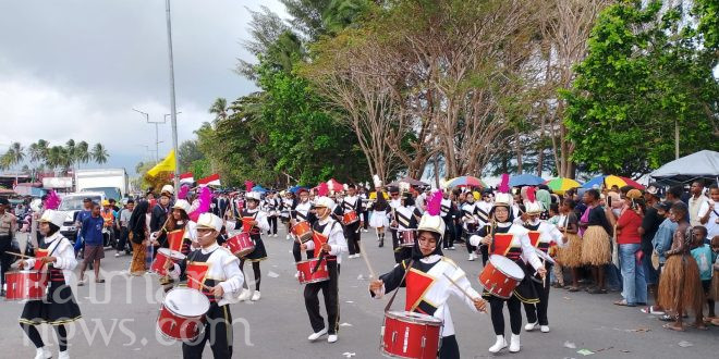 SDN 1, SMPN 1, SMAN 1 dan TK Pertiwi Raih Juara I Lomba Karnaval HUT 81 RI