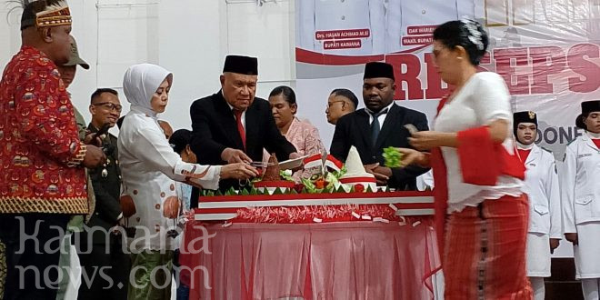 Resepsi HUT RI, Bupati: Jadikan Semangat Kemerdekaan Sebagai Penguat Persatuan dan Toleransi