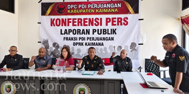 PDIP Kaimana Kritisi Pengelolaan Dana Otsus, Rendahnya Serapan APBD 2026 Hingga Program SamiSaka yang Tumpang Tindih  