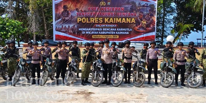 Pimpin Apel Tanggap Darurat Bencana, Kapolres Imbau Masyarakat Cegah Kebakaran Hutan dan Lahan      