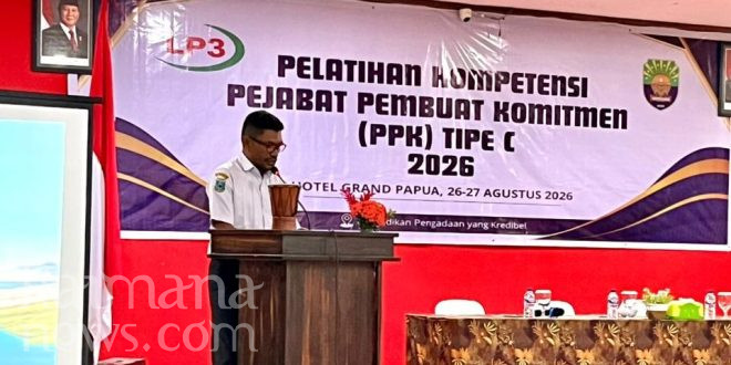 PPK Lingkup Pemkab Kaimana Ikut Pelatihan Kompetensi Pengadaan Barang/Jasa