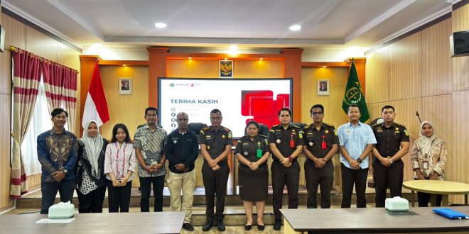 Tim BPN TapTour Perkenalkan Aplikasi Sentuh Tanahku di Kejaksaan Negeri Kaimana