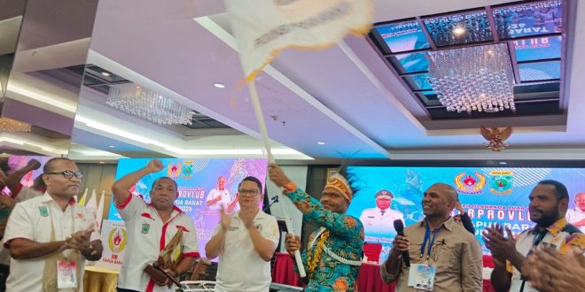 Yosias Saroy Terpilih Pimpin KONI Papua Barat Periode 2026-2030