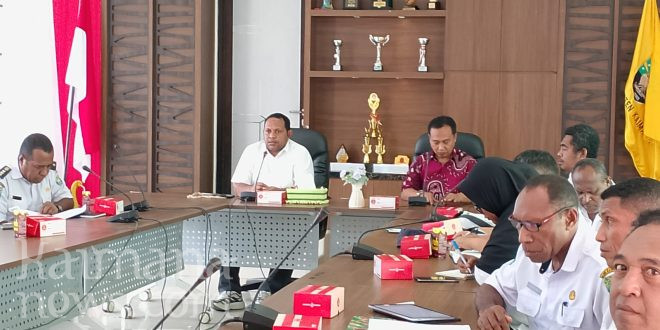 Temui Pemkab Kaimana, Manajemen PT Papua Kapur Putih Presentasi Rencana Investasi Pertambangan