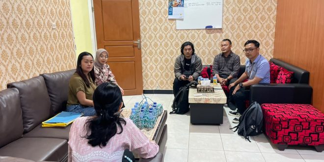 Koordinasi Penatagunaan Tanah, Tim Kanwil BPN Papua Barat Kunjungi Kantah Kaimana  