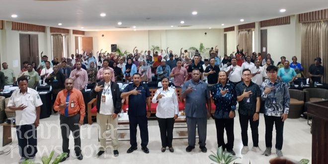 Dinas Koperasi UMKM Papua Barat Gelar Pelatihan Sistim Aplikasi Pencatatan Keuangan di Kaimana