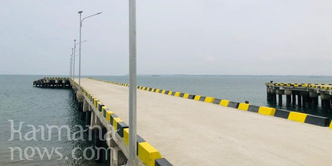 Mooring Dolphin Belum Tersedia, Dermaga Pelengsengan Kaimana Difungsikan Tahun Depan  
