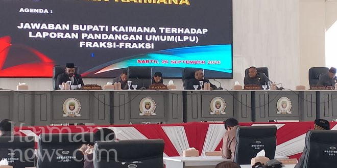 DPRK Kaimana Soroti Anggaran Hibah KONI Ditengah Masa Kepengurusan yang Telah Berakhir