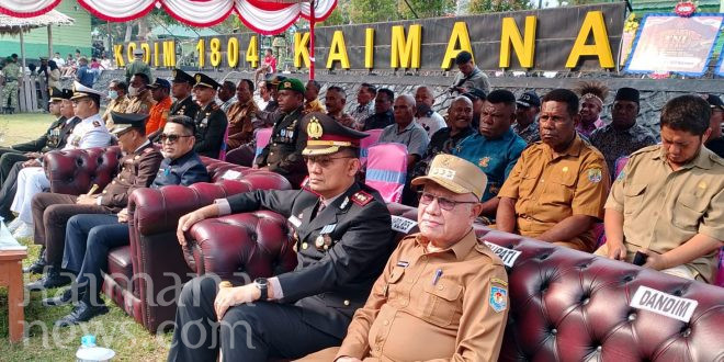 Bupati Hasan Apresiasi Kontribusi TNI Dalam Memelihara Keamanan di Kaimana