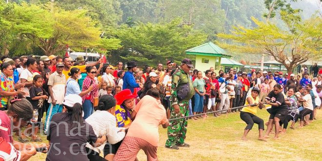 GKI Klasis Kaimana Gelar Lomba Tarik Tambang Meriahkan HUT ke-70 GKI di Tanah Papua