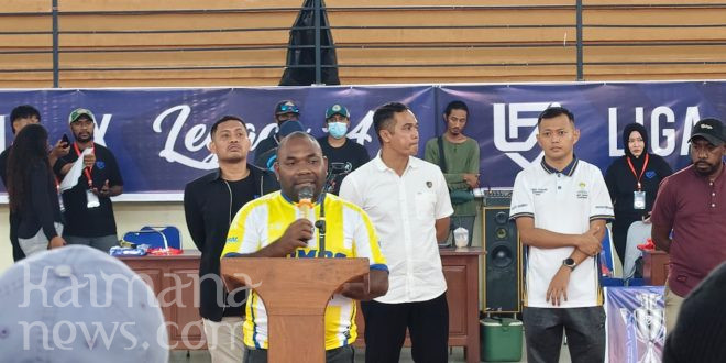 Buka LFA Season 1, Wabup Kaimana ajak Peserta Jadikan Futsal Perekat Persaudaraan