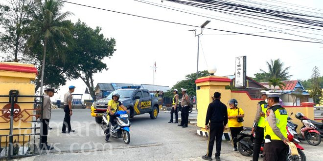 Jelang Ops Patuh 2026, Polres Kaimana Tertibkan Kendaraan Personel, 19 Masuk Perangkap
